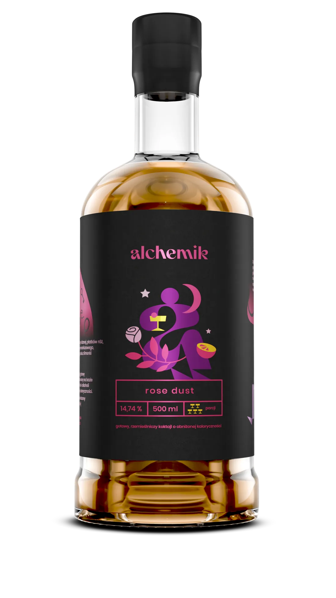 Butelka koktajlu Rose Dust RTD Alchemik
